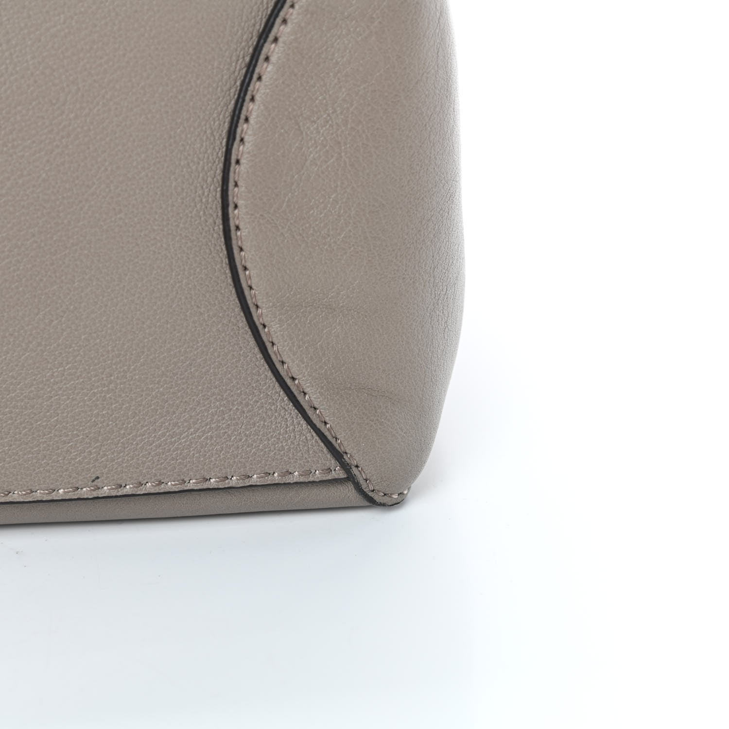 Chloe Calfskin Small Faye Day Shoulder Bag Motty Grey 11 of 13