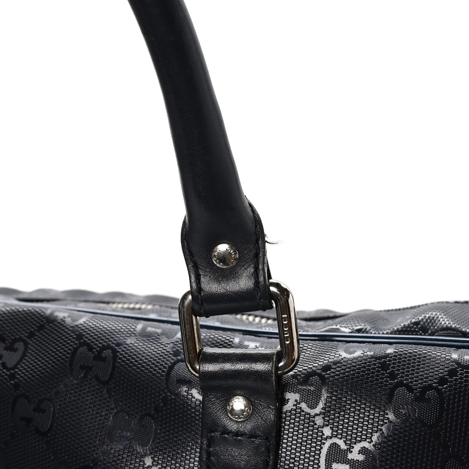 Gucci Imprime Monogram Medium Briefcase Black 12 of 14