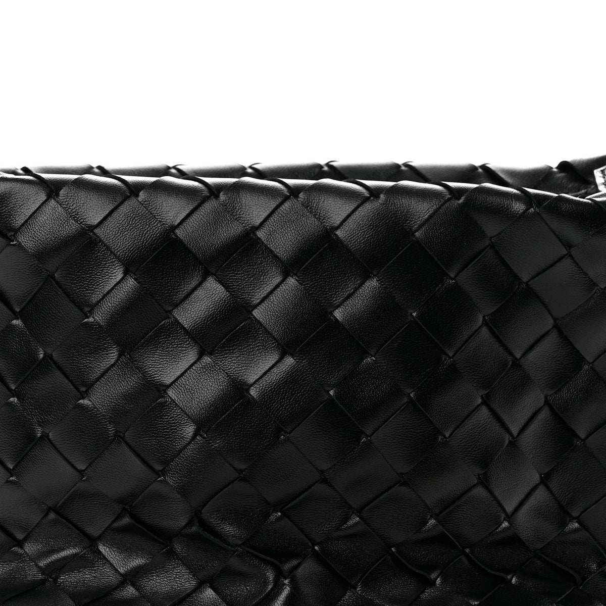 Calfskin Nappa Intrecciato Mini Wallace Black