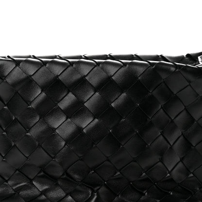 Bottega Veneta Calfskin Nappa Intrecciato Mini Wallace Black 8 of 12