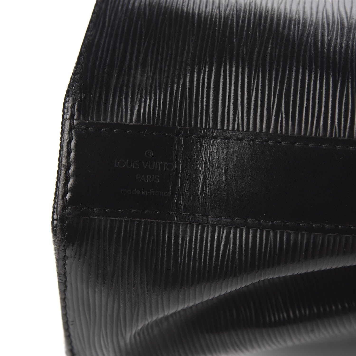 Louis Vuitton Epi Sac D'Epaule Black 8 of 10