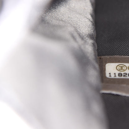 Chanel Vinyl Large Ice Cube Flap Silver 8 of 13