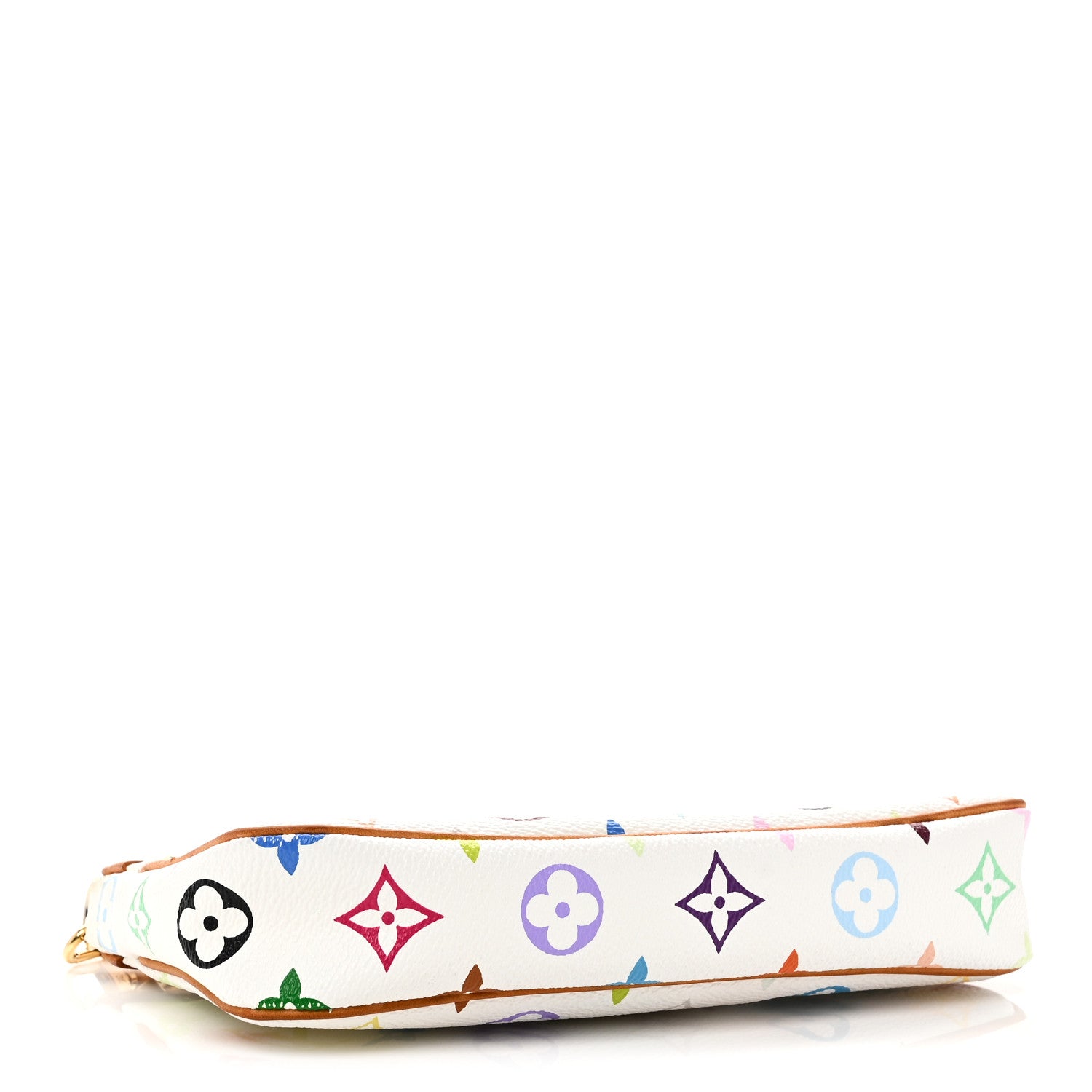 Louis Vuitton Monogram Multicolor Pochette Accessories White 4 of 9