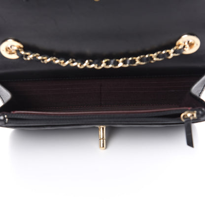 Chanel Lambskin Quilted Trendy CC Wallet On Chain WOC Black 5 of 14