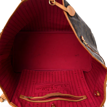 Louis Vuitton Monogram My LV Heritage Neverfull MM Fuchsia White 4 of 24