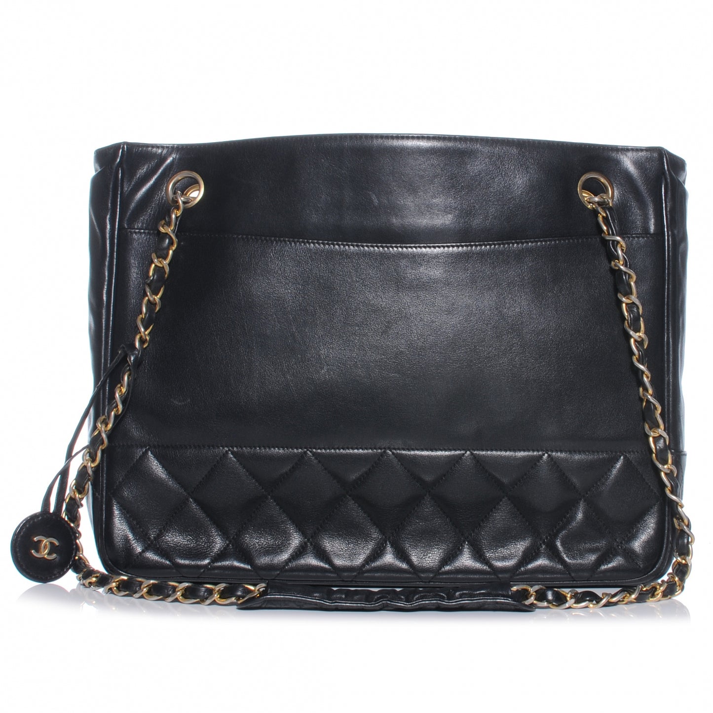 Lambskin Small Shoulder Bag Black