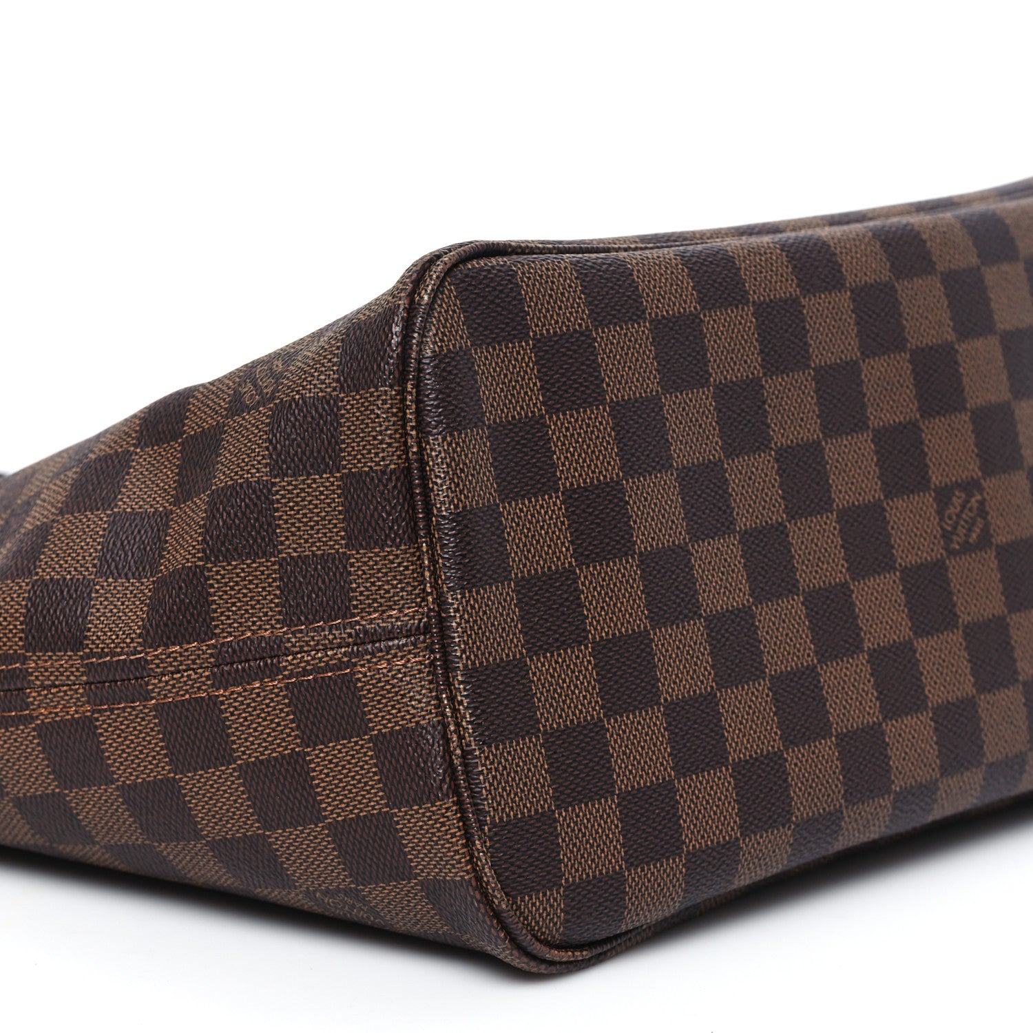 Louis Vuitton Damier Ebene Neo Neverfull MM Rose Ballerine 10 of 12