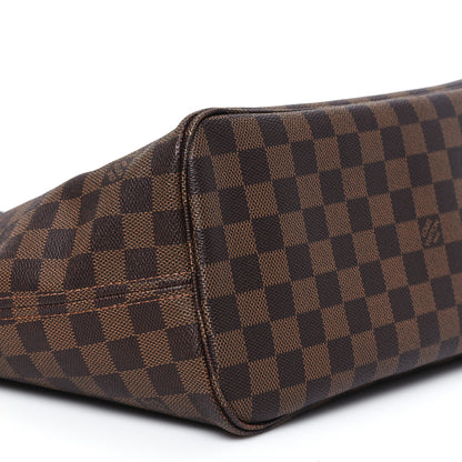 Louis Vuitton Damier Ebene Neo Neverfull MM Rose Ballerine 10 of 12