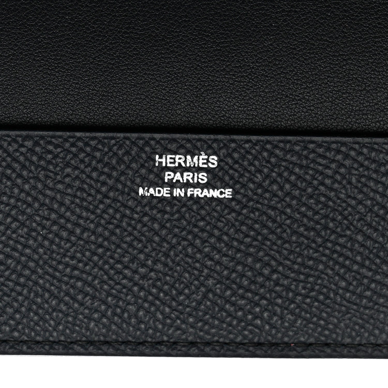 Hermes Epsom MC2 Passport Holder Black 6 of 8
