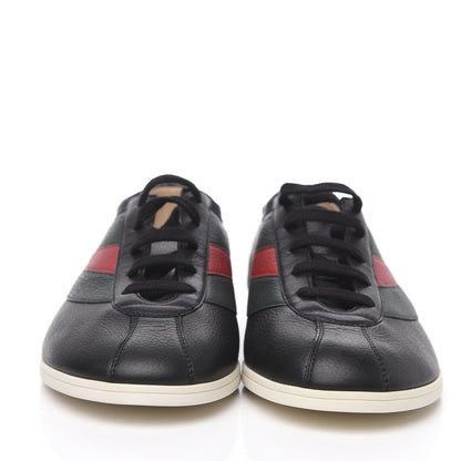 Gucci Calfskin Mens Falacer Sneakers 7 Black 2 of 9