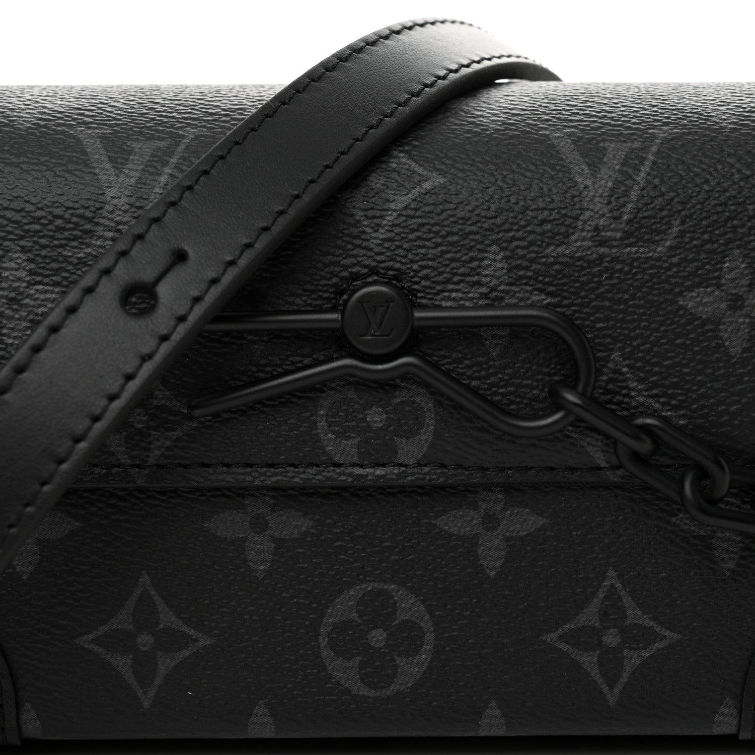 Louis Vuitton Monogram Eclipse Steamer Wearable Wallet 7 of 12