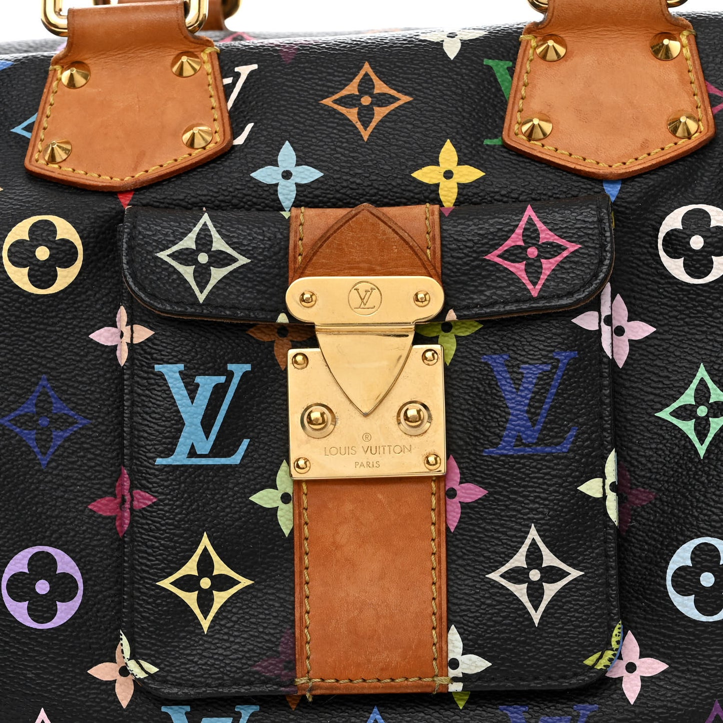 Monogram Multicolor Speedy 30 Black