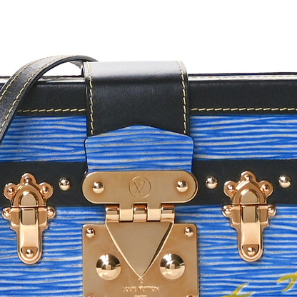 Louis Vuitton Epi Petite Malle Denim Light 7 of 10