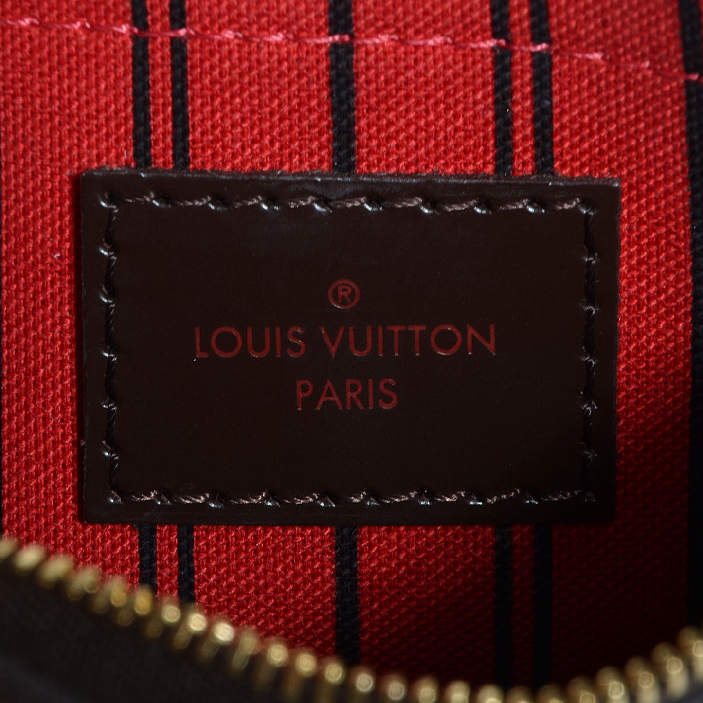 Damier Ebene Neverfull MM GM Pochette