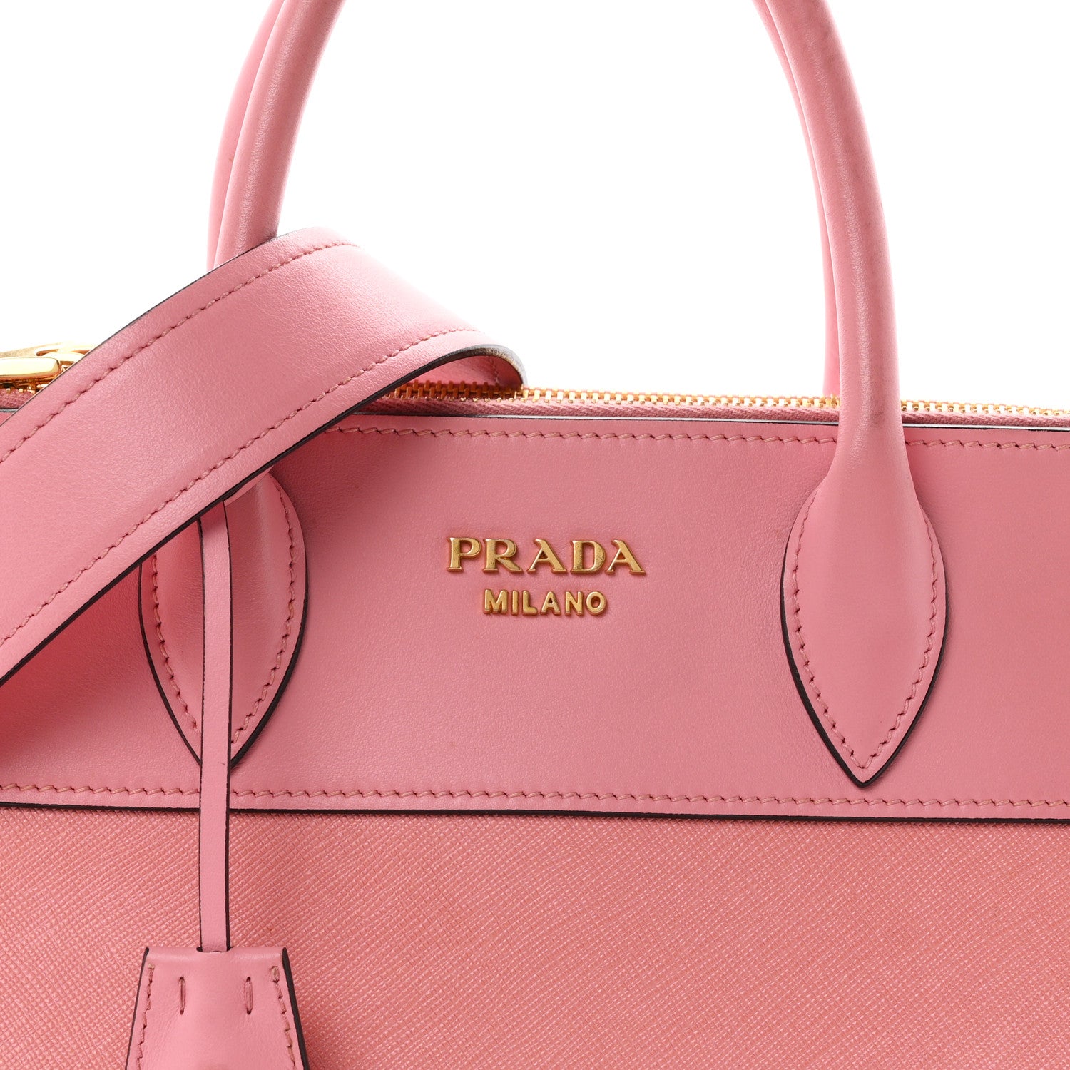 Prada Saffiano City Calfskin Small Paradigme Bag Petalo 8 of 10