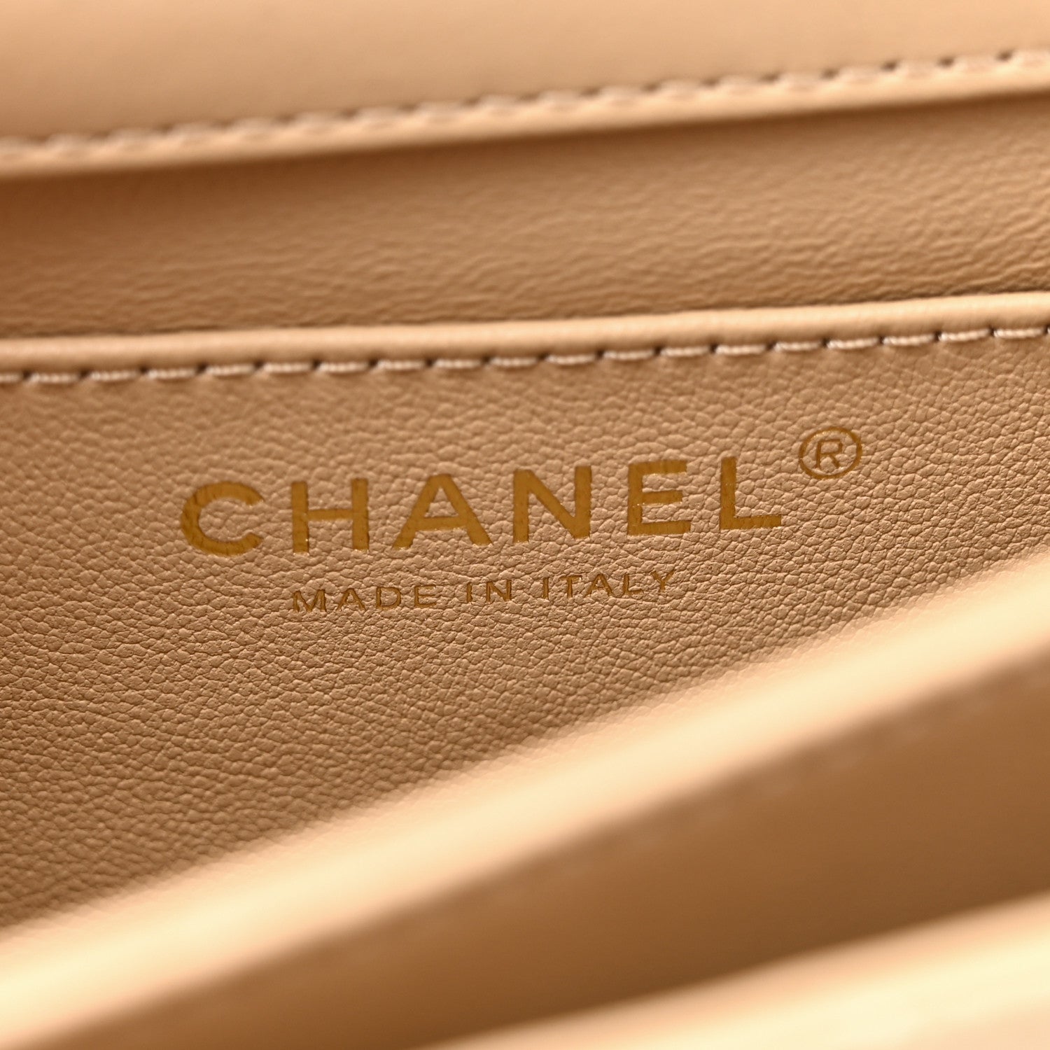 Chanel Lambskin Quilted Strass Small CC Top Handle Flap Beige 6 of 11