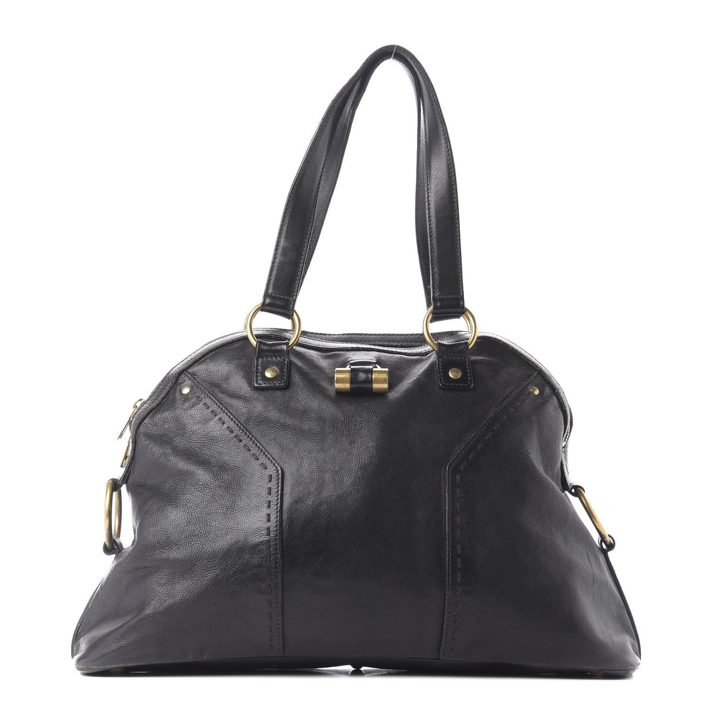 Calfskin Large Muse Black
