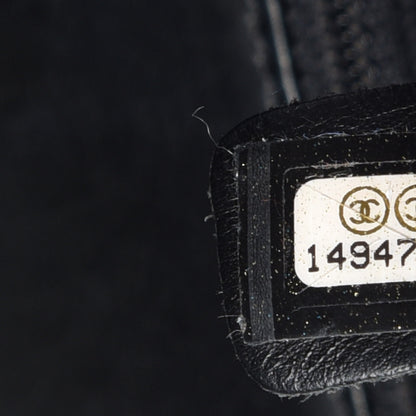 Chanel Vinyl Quilted In the Business Flap Bag Black 9 of 9