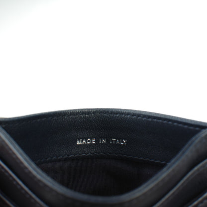 Chanel Lambskin Quilted Diamond CC Card Holder Navy 6 of 8