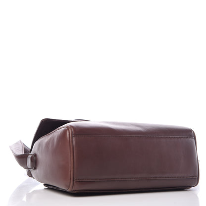 Christian Dior Lambskin Cannage Crossbody Flap Brown 4 of 16