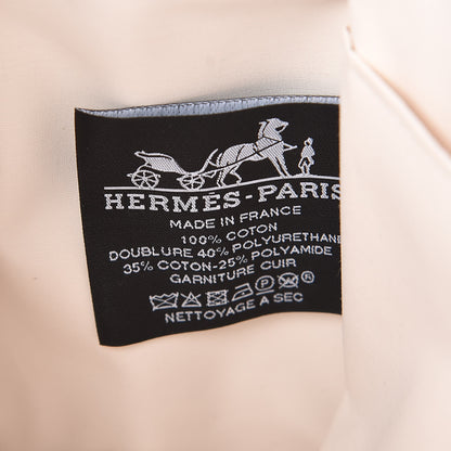 Hermes Toile Trousse De Voyage Jimetou PM Gris Ponce 6 of 7