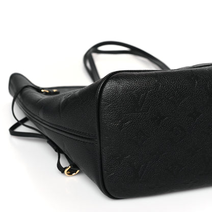 Louis Vuitton Empreinte Monogram Giant Neverfull MM Black 7 of 8