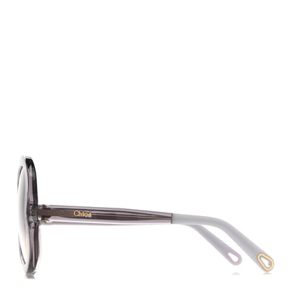 Chloe Acetate Heart Sunglasses CE764S Grey 3 of 7