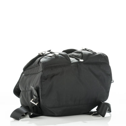 Prada Nylon Vela Medium Backpack Black 4 of 8