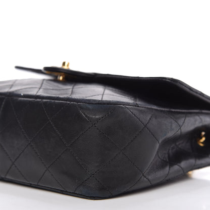 Chanel Lambskin Quilted Mini Square Flap Black 7 of 11