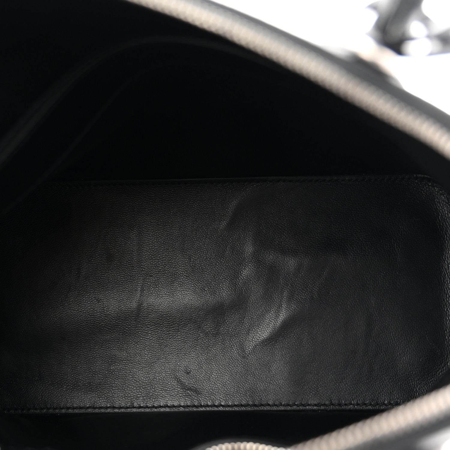Balenciaga Signature Grained Calfskin Logo S Ville Top Handle Bag Black Rose Shocking 5 of 9