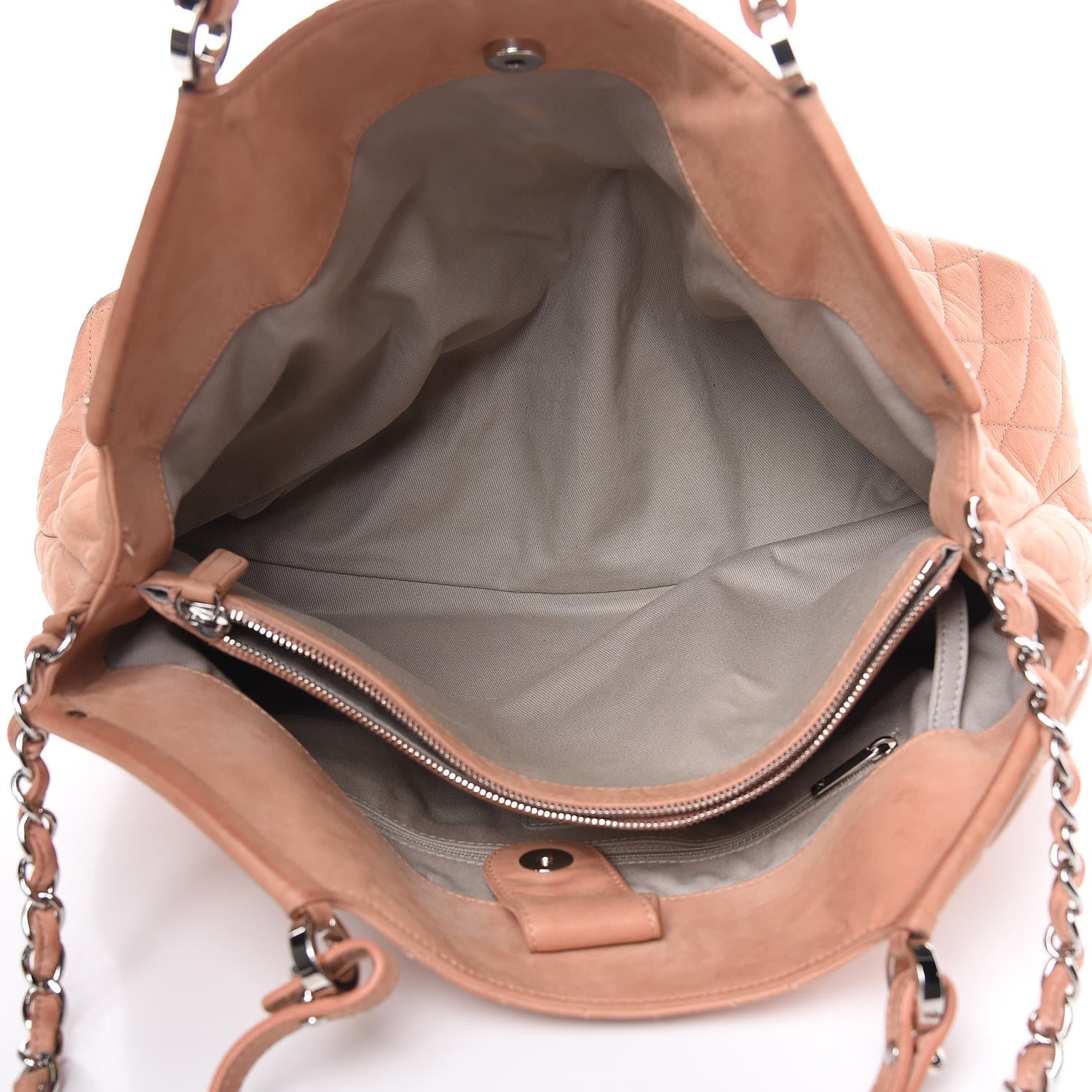 Chanel Iridescent Calfskin Large Sea Hit Tote Pink 5 of 22