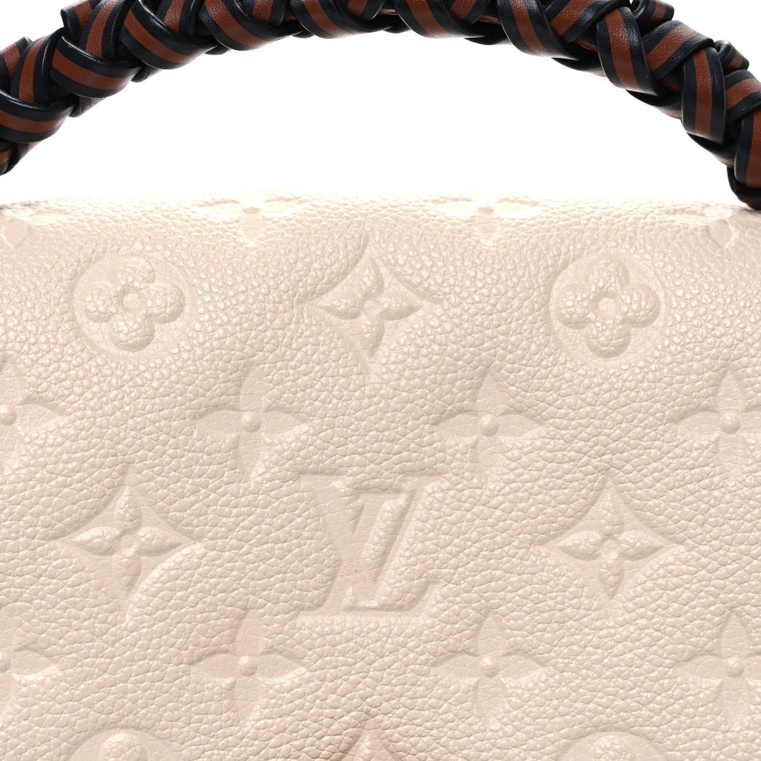 Louis Vuitton Empreinte Braided Pochette Metis Creme Beige Caramel
