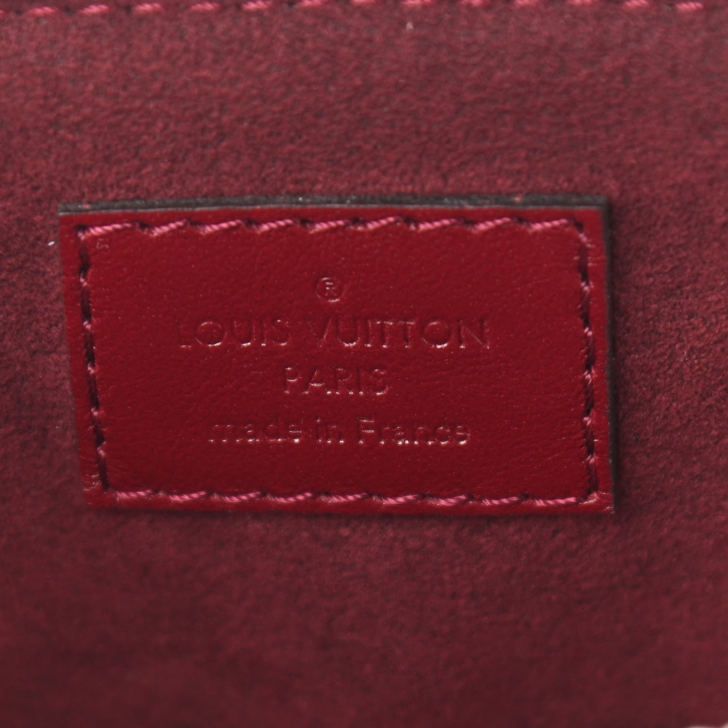 Louis Vuitton Monogram Shine Alma PM Bordeaux 6 of 10