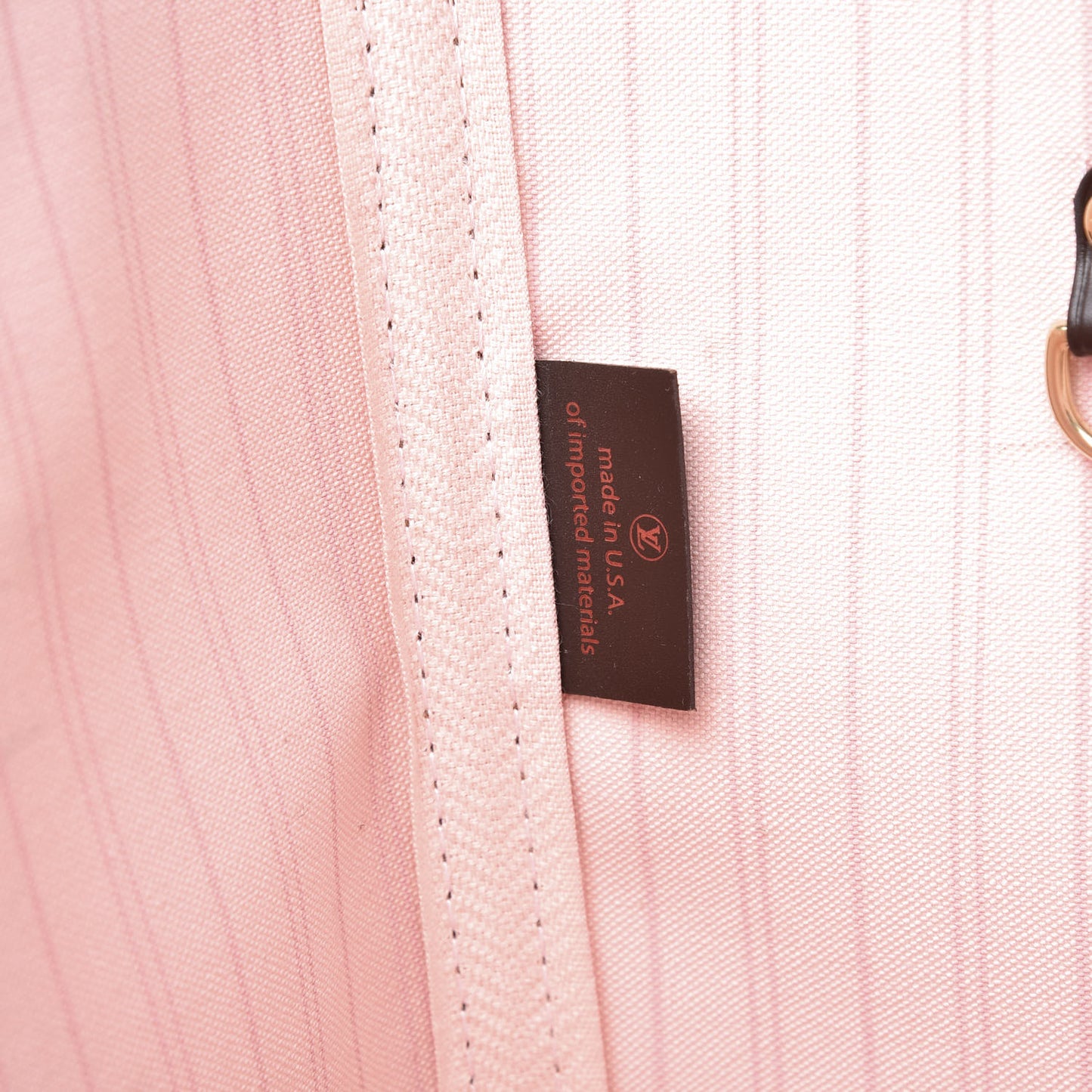 Damier Ebene Neo Neverfull MM Rose Ballerine