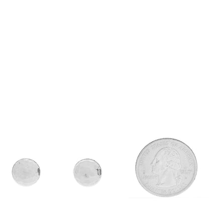 John Hardy Sterling Silver Classic Chain Hammered Stud Earrings 2 of 5