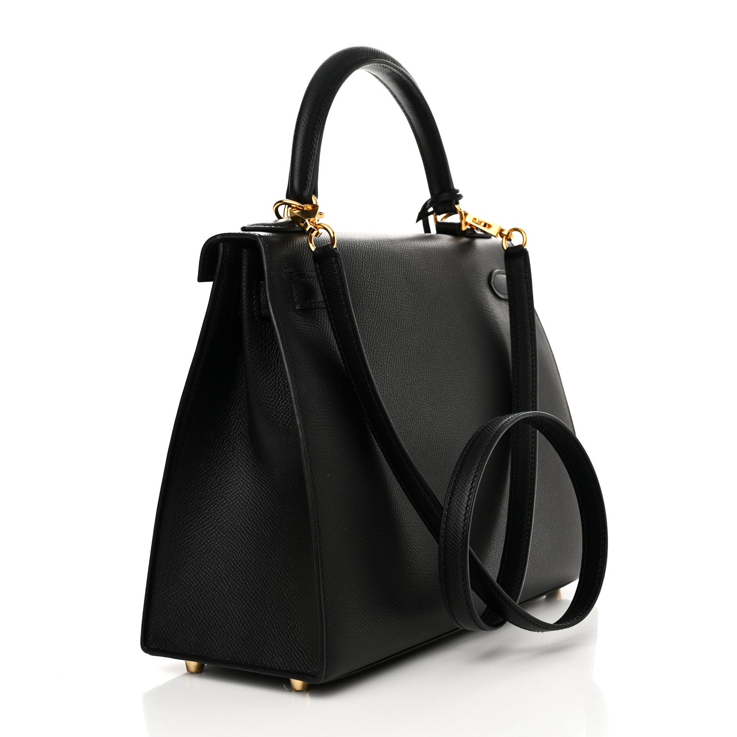 Hermes Epsom Kelly Sellier 28 Black 3 of 12