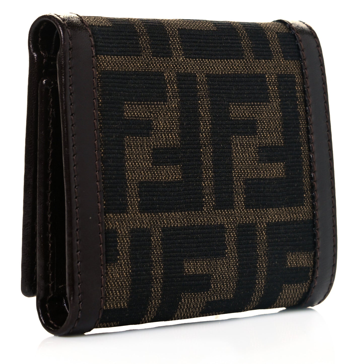 Zucca Compact Wallet Tobacco