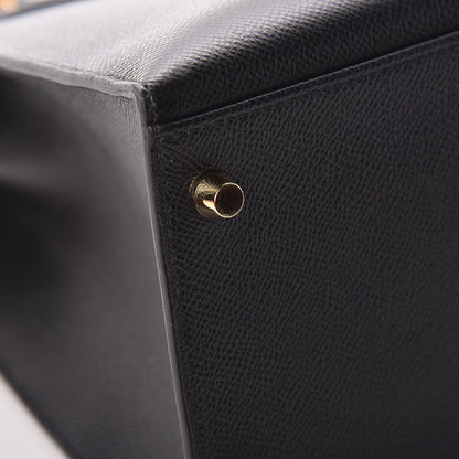 Hermes Epsom Kelly Sellier 35 Black 6 of 42