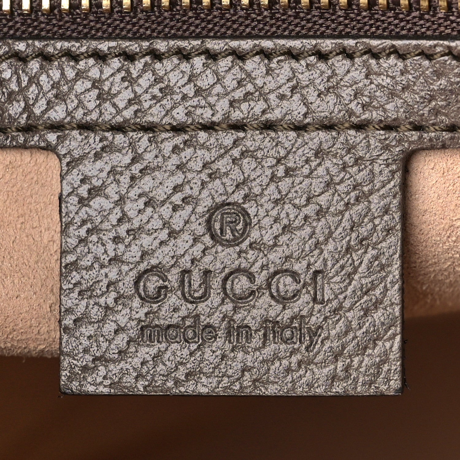 Gucci GG Supreme Monogram Web Medium Ophidia Top Handle Dome Bag Brown 6 of 10