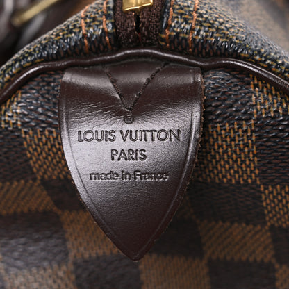 Louis Vuitton Damier Ebene Speedy 25 6 of 11