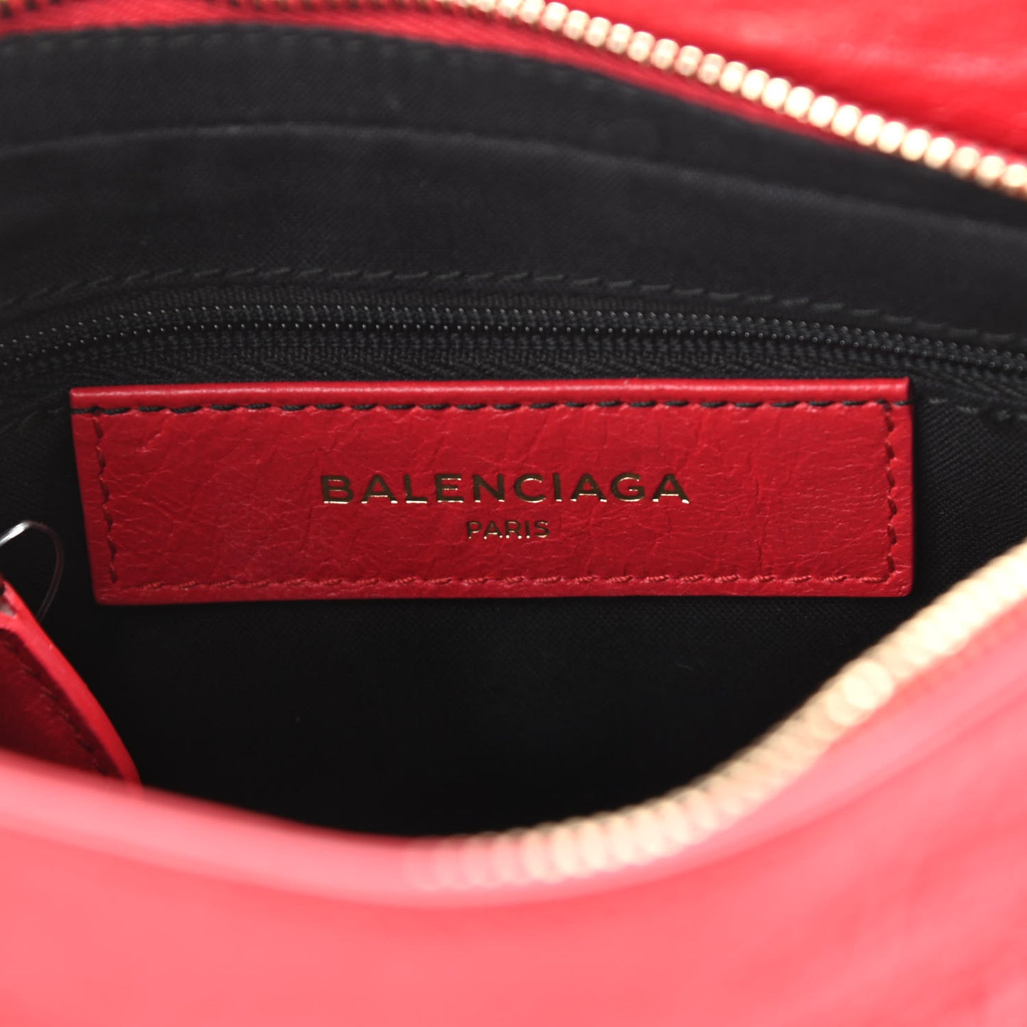 Agneau Giant 12 Gold Hardware Hip Rouge Cardinal