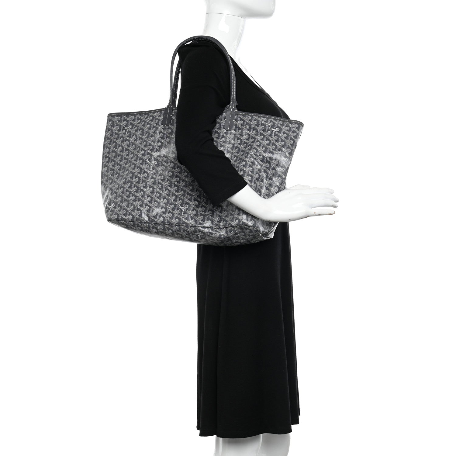 Goyard Goyardine Saint Louis PM Grey 2 of 11