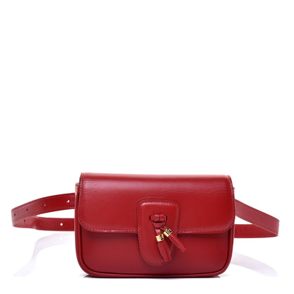 Celine Smooth Calfskin Tassel Belt Bag Red 1 of 9