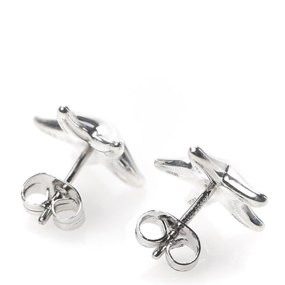 Tiffany Sterling Silver 12mm Elsa Peretti Starfish Earrings 3 of 6