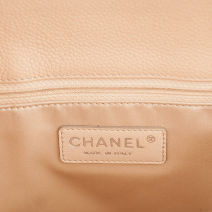 Chanel Caviar Quilted Grand Shopping Tote GST Beige Clair 6 of 7