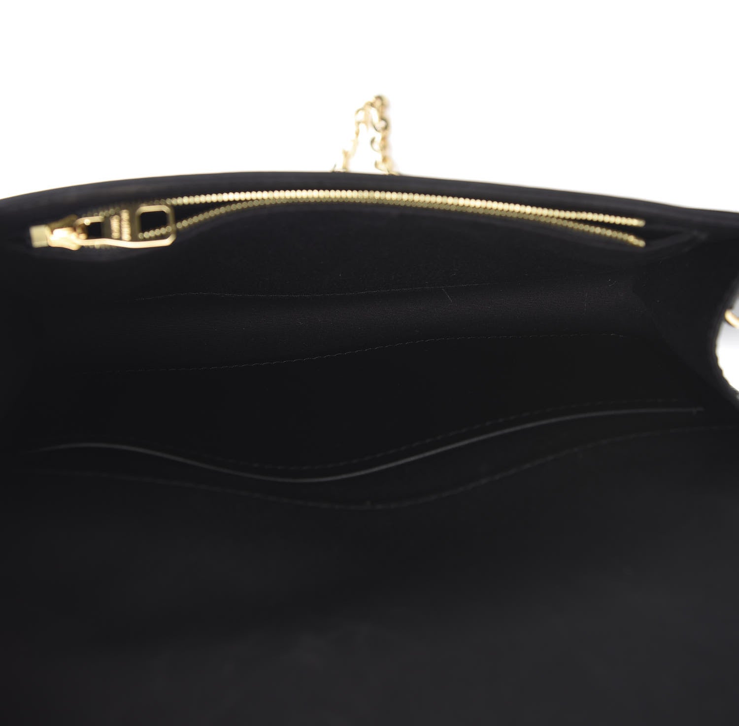 Louis Vuitton Patent Chain Louise GM Black 4 of 9