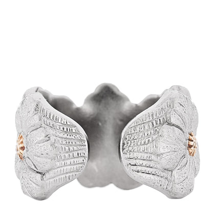Buccellati Sterling Silver Gold Vermeil Blossoms Daisy Ring 51 5.75 3 of 5