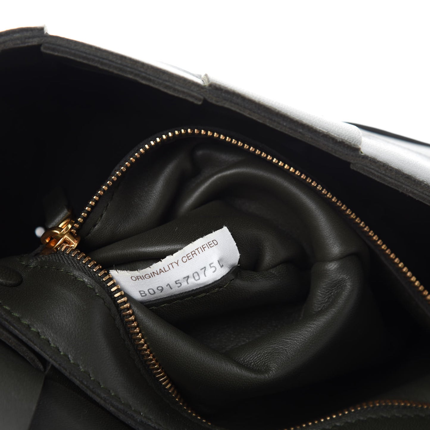 Lambskin Maxi Intrecciato Cassette Crossbody Bag Black
