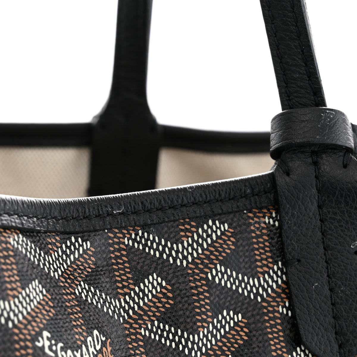 Goyard Goyardine Saint Louis PM Black 15 of 15