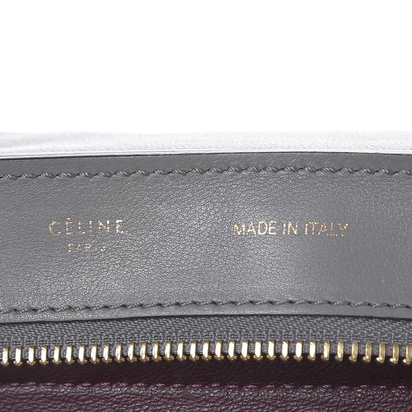 Crocodile Embossed Nubuck Medium Trapeze Grey